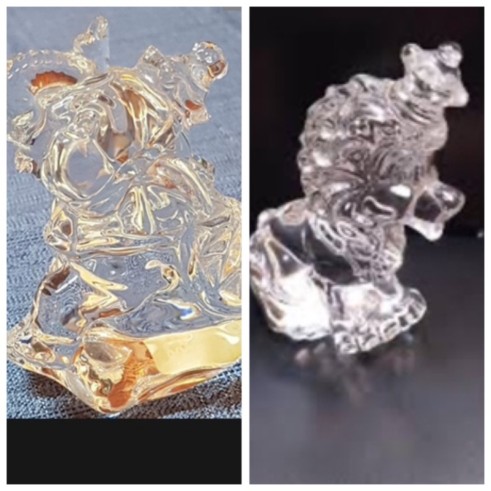 Princess House "Crystal Treasures" Collection of Lead Crystal Figurines;